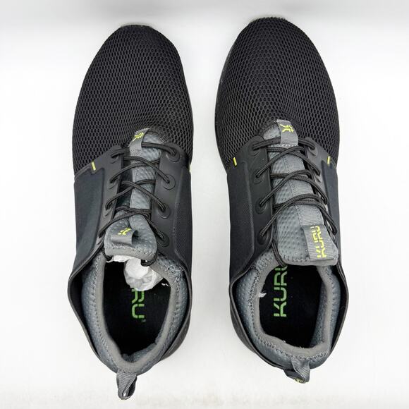 KURU Mens Atom Walking Sneakers US 13 Wide EU 47 Black Grey EUC main image 13